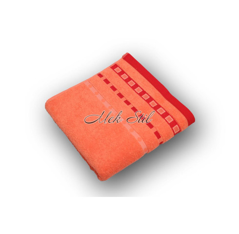 Хавлиена кърпа модел Мишел - цвят праскова